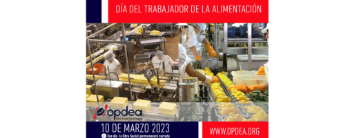 10 de Marzo - Día del Trabajador de la Alimentación